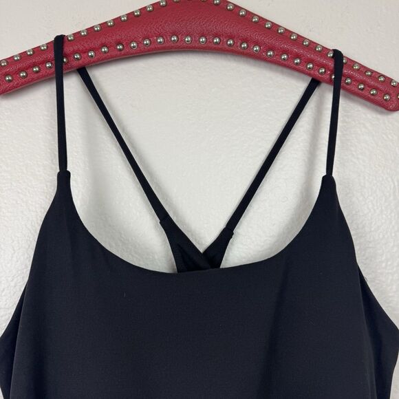 NWT Love Story Boutique Plus Size Active Mini Dress Athleisure Black 1X - Picture 3 of 13